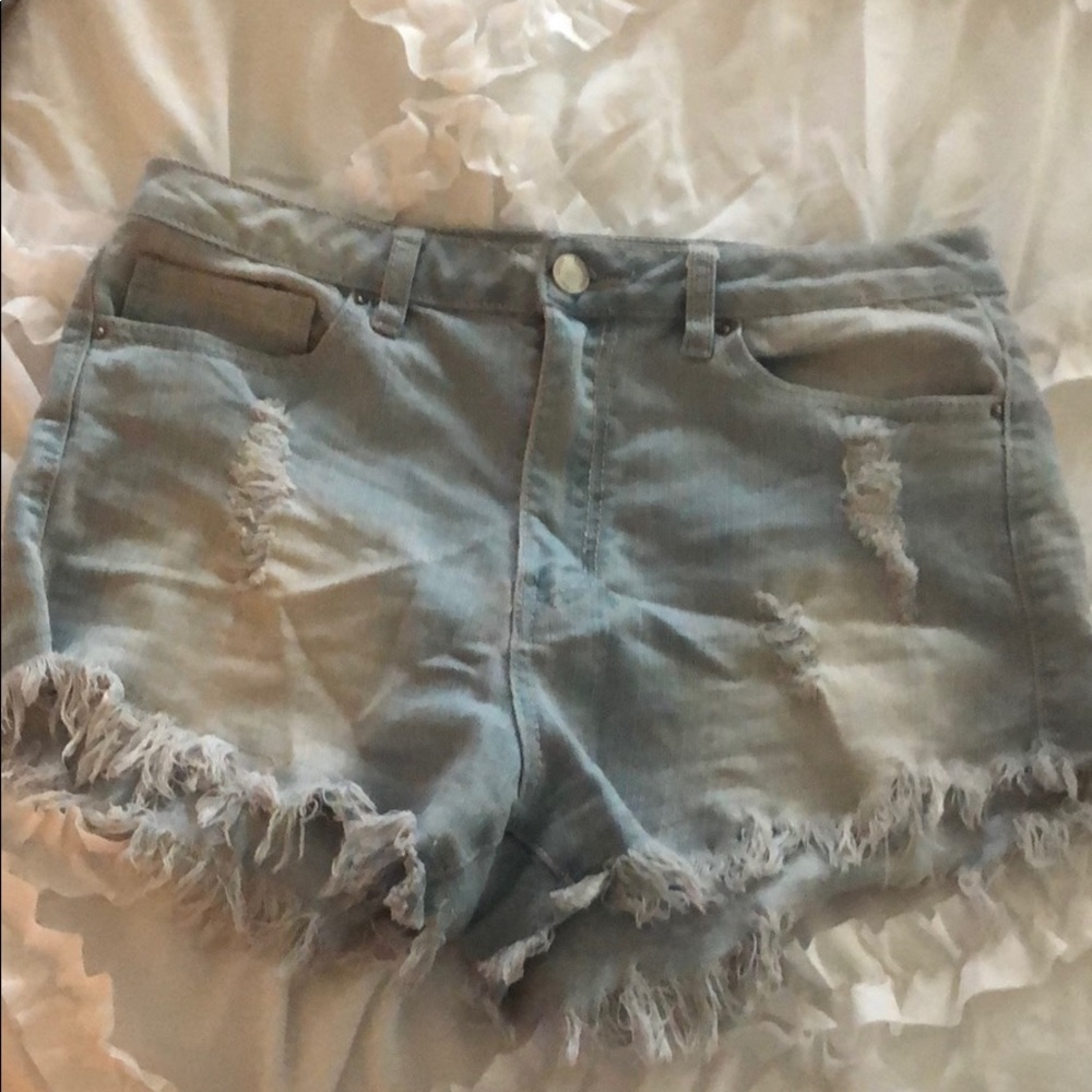 jean shorts